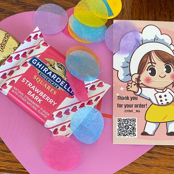 Accessories - Best Posher 🥇Ghirardelli Strawberry Bark Chocolate